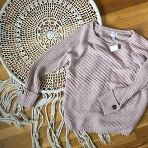 Blush pink sweater